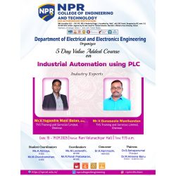 5-Day Value-Added Course on Industrial Automation Using PLC