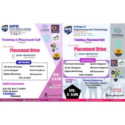 On Campus Placement Drive – Izeon Innovative