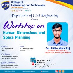 Workshop-Human Dimensions and Space Planning