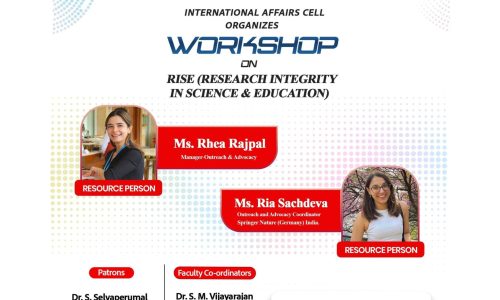 Workshop on RISE (Research Integrity in Science Education)