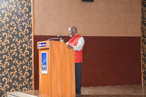 Guest Lecture on Challenges Towards Sustainable Growth in Indian Space Programme