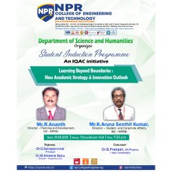 Student Induction Programme, Learning Beyond Boundaries: New Academic Strategy & Innovation Outlook