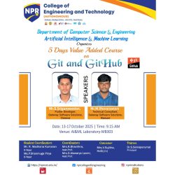 5 Day Value-Added Course on Git and GitHub