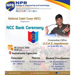 NCC Ranking Ceremony