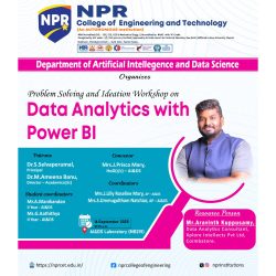 Problem Solving and Ideation Workshop on Data Analytics with Power BI