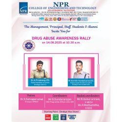 Drug Abuse Awareness Rally Programme