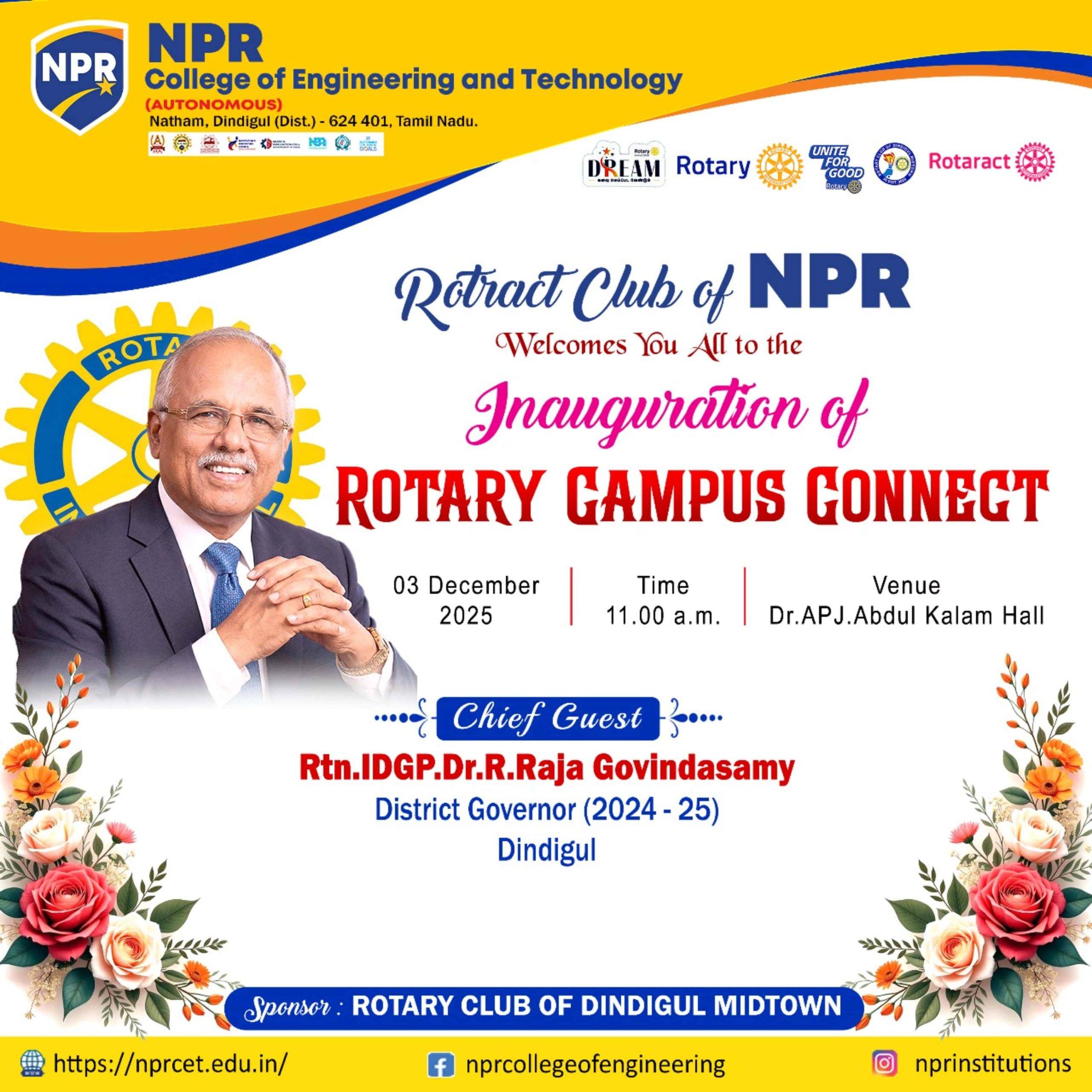 Inauguration of Rotary Campus Connect
