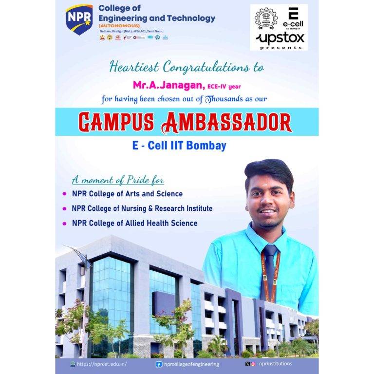 Campus Ambassador Success: Representing Our College at IIT Bombay