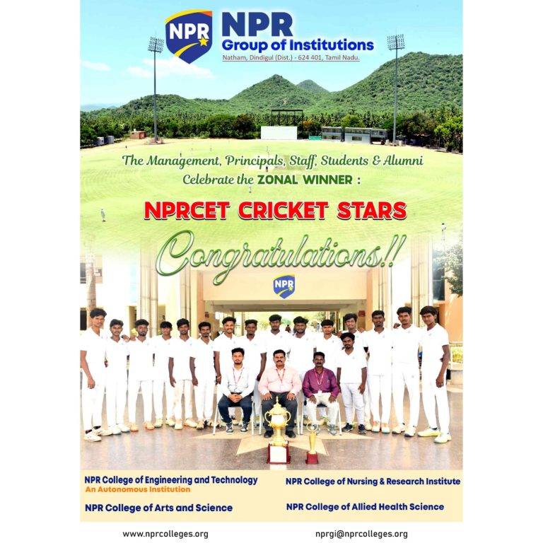 Cricket Team Secures Zonal Winner Title