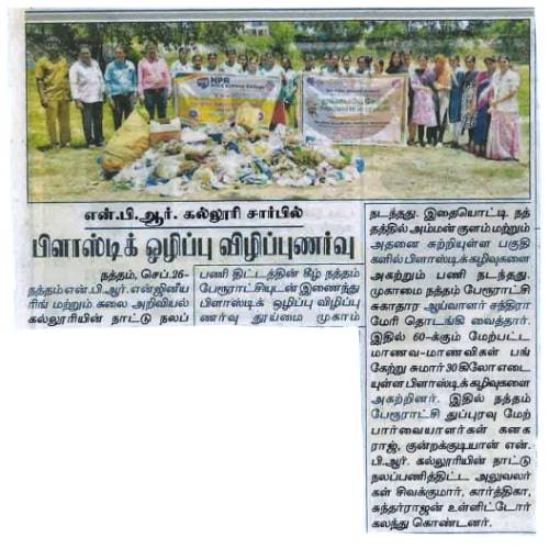 Plastic Clean-up Awareness