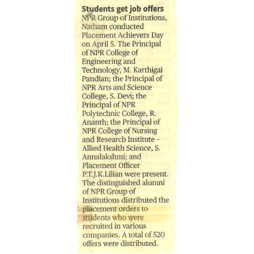 Placement Achievers Day 2K25