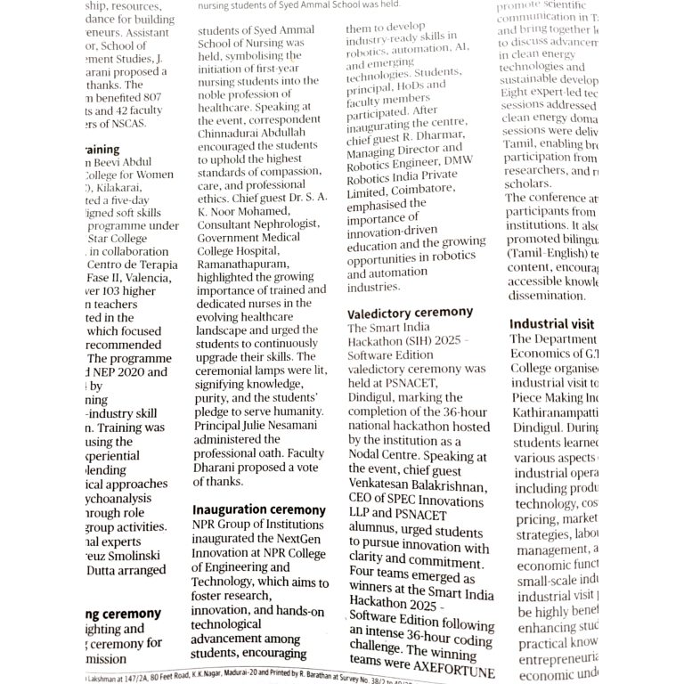 Nextgen Innovation Centre Opening Ceremony